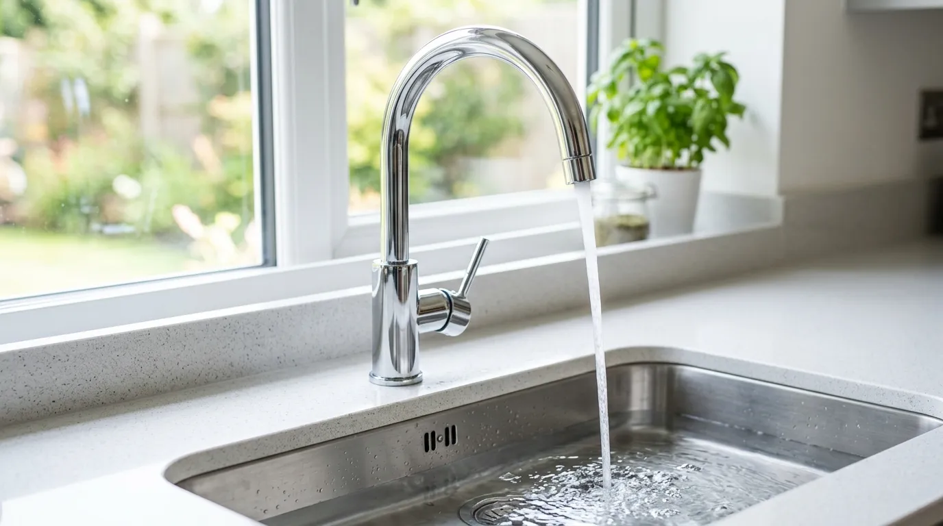 Local Plumbing Master Pros same day plumber fixing a faucet in Ashville, OH